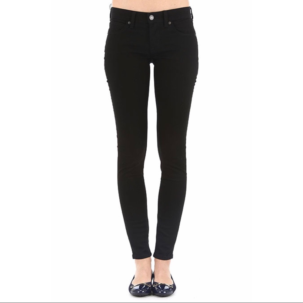 Low Rise Skinny Burberry Denim Black SZ 26